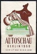 Berlin 1950 Autoschau Edel Auto