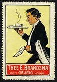 Brandsma Thee (Kellner Tablett rot)