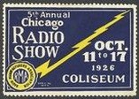 Chicago 1926 5th Annual Radio Show Technik