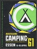 Essen 1961 Ausstellung Camping