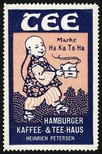 Hamburger Kaffe & Tee Haus (Chinesenkind mit Kanne)