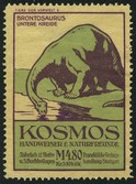 Kosmos Tiere der Vorwelt 06 Brontosaurus