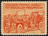 Metzeler Kaiser Franz Josef auf Metzeler Pneumatik (rot)