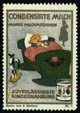 Mlchmadchen Condensirte Milch Nr 1