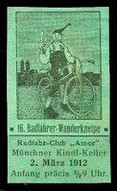 Munchen 1912 16 Wanderkneipe grun