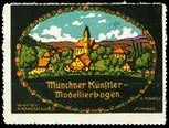 Munchner Kunstler Modellierbogen Maurer