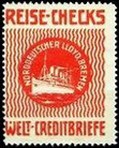 Norddeutscher Lloyd Reise Checks Welt Creditbriefe