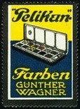 Pelikan Farben Malkasten 2 Reihen hoch
