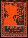 Perutz Plattenentwickler rot schwarz