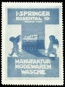 Springer Manufaktur Modewaren Wasche blau Rehm