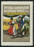 Trebnitz 1914 Tierschau u landwirtschaftliche Ausstellung