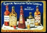 Wagner Langen Fabrik feinster Tafel Likore fur Kenner