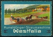 Westfalia Kunstdunger Streumaschine